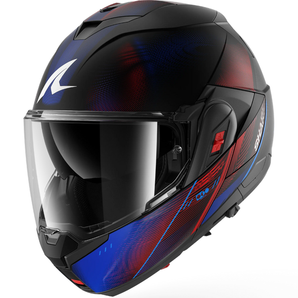 Shark OXO Speed-Tech Helmet - KBR (Black/Blue/Red Matt)
