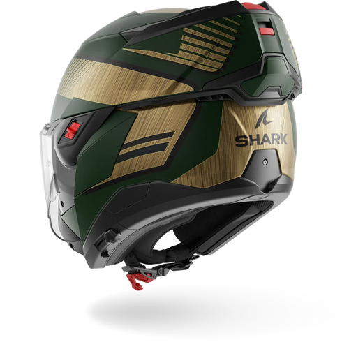 Shark OXO Sikter Matte Green/Chrome Gold