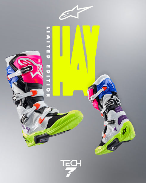 Alpinestars Tech 7 Boots 2025 Hay Limited Edition Multi Colour
