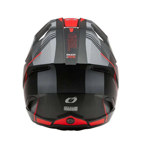 O'Neal 3 Series Haze Helmet v26 - Black/Grey/Red