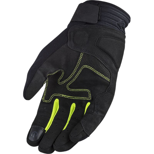 LS2 All Terrain Gloves - Black/HiViz Yellow