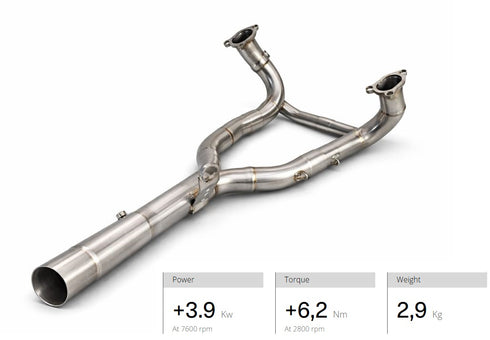 GPR De-Cat Headers Stainless Steel Exhaust - BMW R1300GS