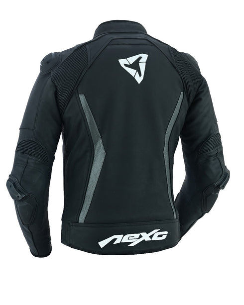 Nexo Sports Trend Leather Jacket - Black