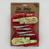 Gas Junky Printed 38mm Tie Down with Ratchet - Red (Bike Kings Branding)