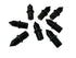 Keiti Spike Screen Bolts Kit - 8 pieces