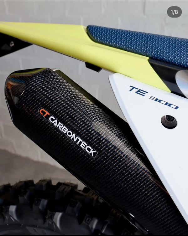 CarbonTech Silencer Guard - KTM/GasGas/Husky 250-300 (2024 Up)