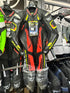 Berik 2.0 Kangaroo Leather Body Suit - Red/Red/High-Viz Yellow