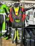 Berik 2.0 Kangaroo Leather Body Suit - Red/Red/High-Viz Yellow