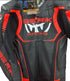 Berik 2.0 Leather Body Suit - Black/Red