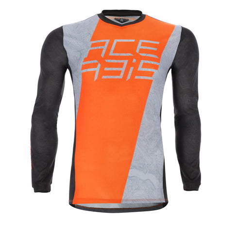 Acerbis MX J-Track Jersey - Orange/Grey — Motorcycle Gear (image 2 of 5)