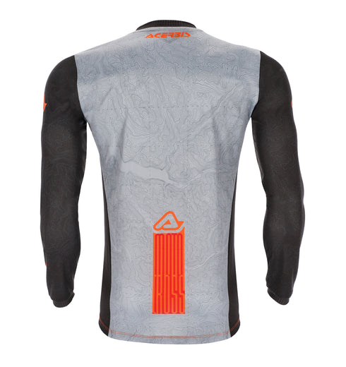 Acerbis MX J-Track Jersey - Orange/Grey — Motorcycle Gear (image 5 of 5)