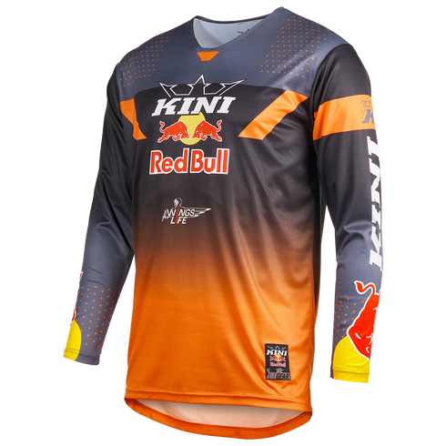 O'Neal Kini Red Bull MXC 2.0 Jersey - Grey/Orange