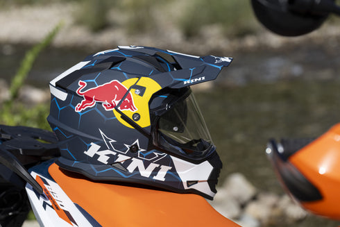 O'Neal 2027 Kini Red Bull ADV 1.0 Helmet - Blue/White