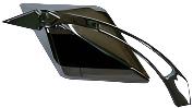 TrickBitz 10mm Cruiser Mirror Set - Diamond Custom Chrome