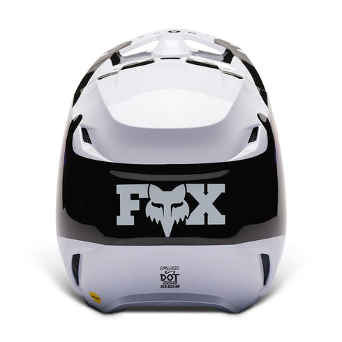 Fox V1 Kozmik Helmet - Black/White
