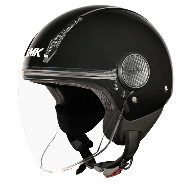 SMK Laminar Open Face Helmet Black GL200