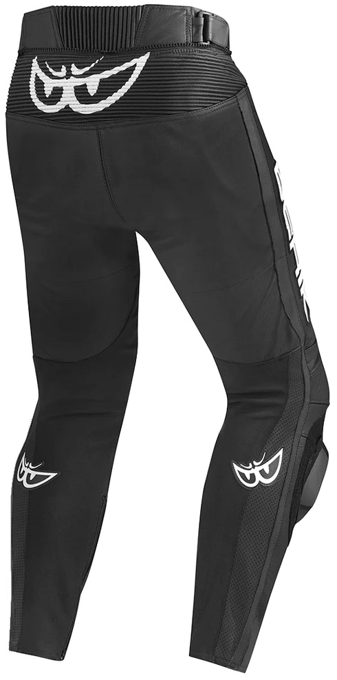 Berik Track Motorcycle Leather Pants - Black