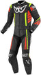 Berik 2.0 Zakura Two-Piece Motorcycle Leather Suit - Black/Yellow/Red