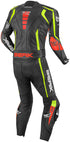 Berik 2.0 Zakura Two-Piece Motorcycle Leather Suit - Black/Yellow/Red