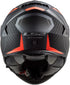 LS2 FF800 Storm II Racer Helmet - Titanium/Orange Matt