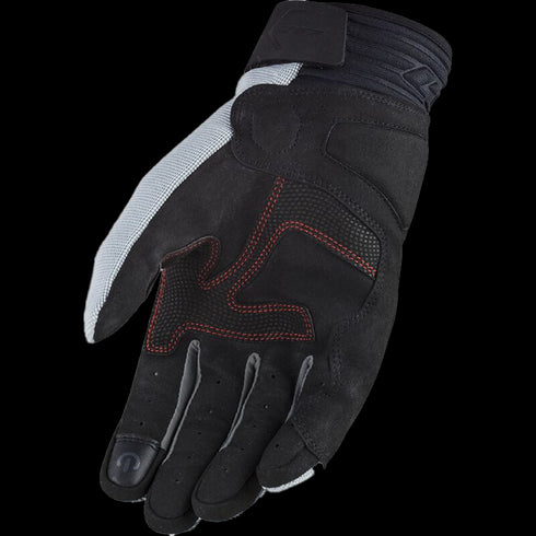 LS2 All Terrain Gloves - Black/Grey/Red