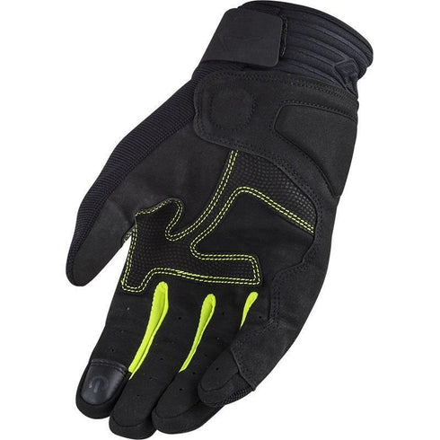 LS2 All Terrain Gloves - Black/HV Yellow