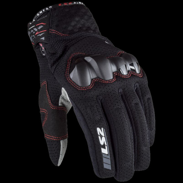 LS2 Ladies Chaki Gloves - Black