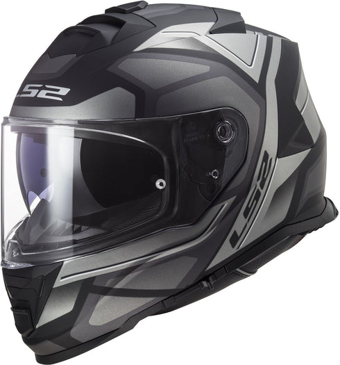 LS2 FF800 Storm II Faster Helmet - Titanium-06 Matt