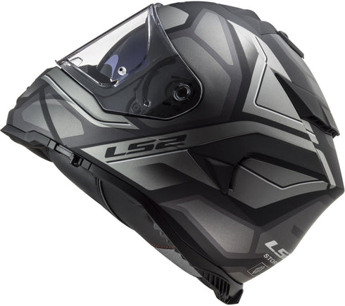 LS2 FF800 Storm II Faster Helmet - Titanium-06 Matt