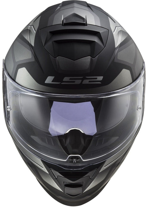 LS2 FF800 Storm II Faster Helmet - Titanium-06 Matt