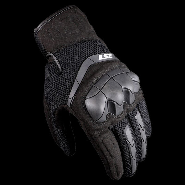 LS2 Mens Kubra Gloves - Black