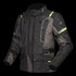 LS2 Ladies Narvik Jacket - Black/Grey/Hi-Vis Yellow