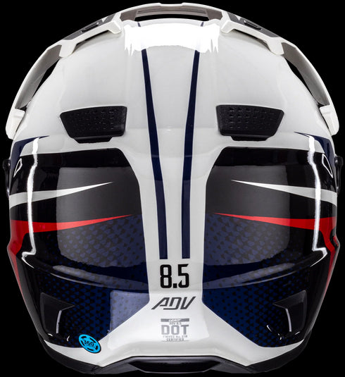 Leatt 8.5 ADV Helmet - Royal Blue/Red