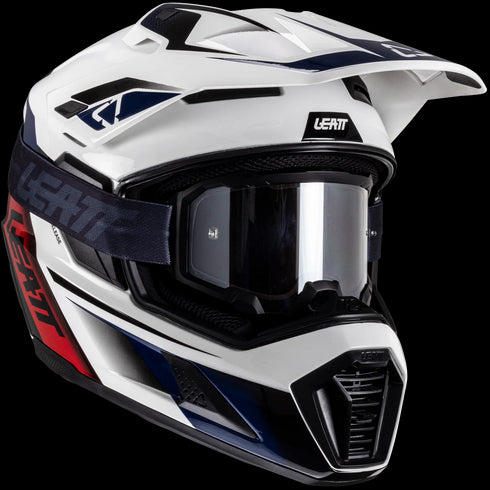 Leatt 8.5 ADV Helmet - Royal Blue/Red