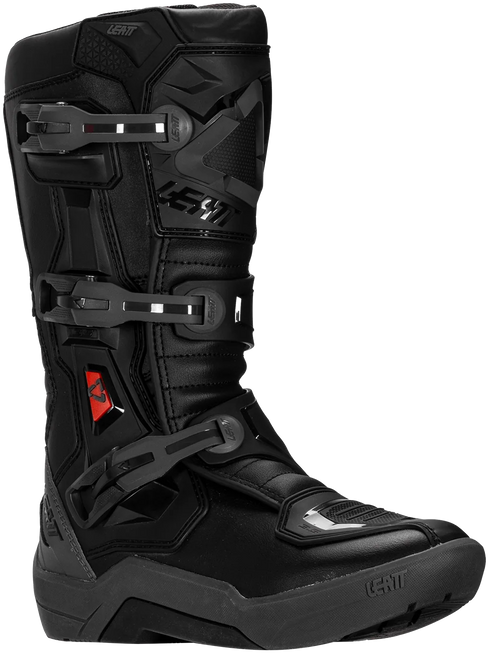 Leatt Youth 3.5 Boots - Stealth Black/Grey