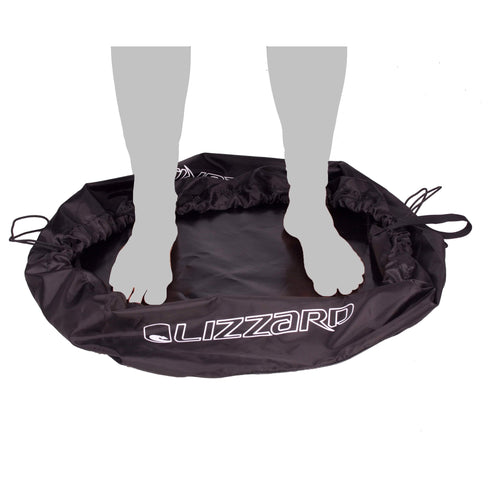 Lizzard Changing Mat & Waterproof Stash Bag - Black