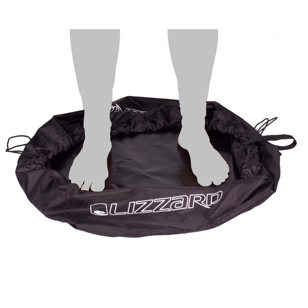 Lizzard Changing Mat & Waterproof Stash Bag - Black