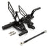 FXCNC Racing Kawasaki ZX6-R (2009) Footrest Rear Set - Black