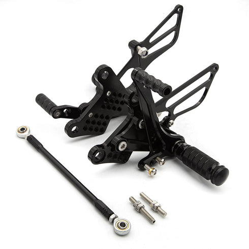 FXCNC Racing Kawasaki ZX6-R (2009) Footrest Rear Set - Black