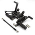 FXCNC Racing Kawasaki ZX6-R (2009) Footrest Rear Set - Black