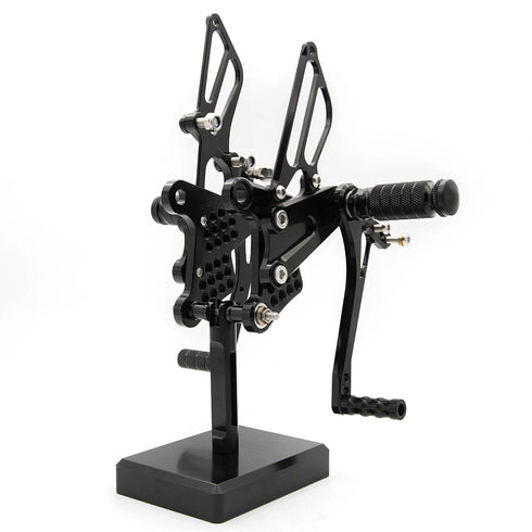 FXCNC Racing Kawasaki ZX6-R (2009) Footrest Rear Set - Black