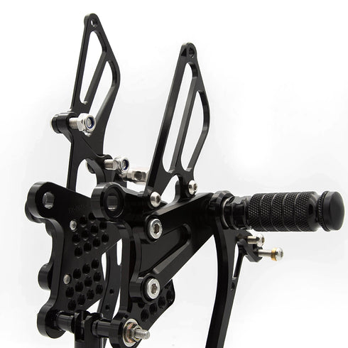 FXCNC Racing Kawasaki ZX6-R (2009) Footrest Rear Set - Black