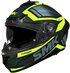 SMK Typhoon Thorn Helmet - MA848 (Black/Hiz Viz Yellow)