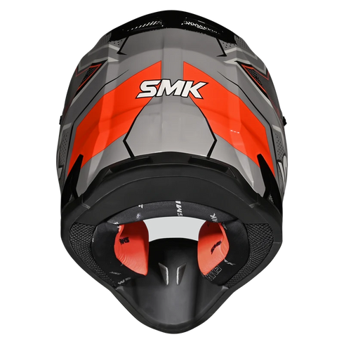 SMK Allterra Maverix Helmet - GL627 (Grey/Fluo Orange)