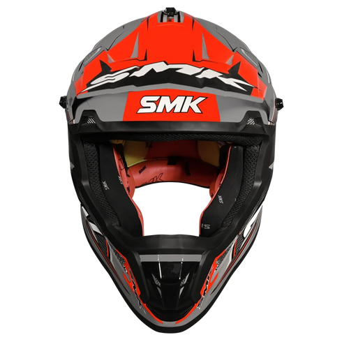 SMK Allterra Maverix Helmet - GL627 (Grey/Fluo Orange)