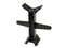 Psychic Honda/Husqvarna/Kawasaki/Suzuki/Yamaha/KTM 85cc Small Plastic MX Fork Support Stop/Shock Saver - Black