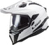 LS2 2024 MX701 Explorer Solid Helmet - White Gloss