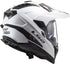 LS2 2024 MX701 Explorer Solid Helmet - White Gloss