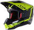 Alpinestars Supertech M5 Beam Helmet - Black/Anthracite/Yellow Fluo Gloss