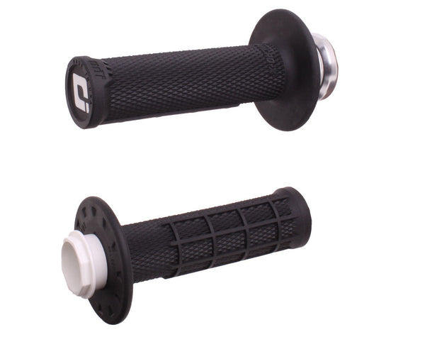 ODI Micro-X Half-Waffle V2 Lock-On Grip Set - Black